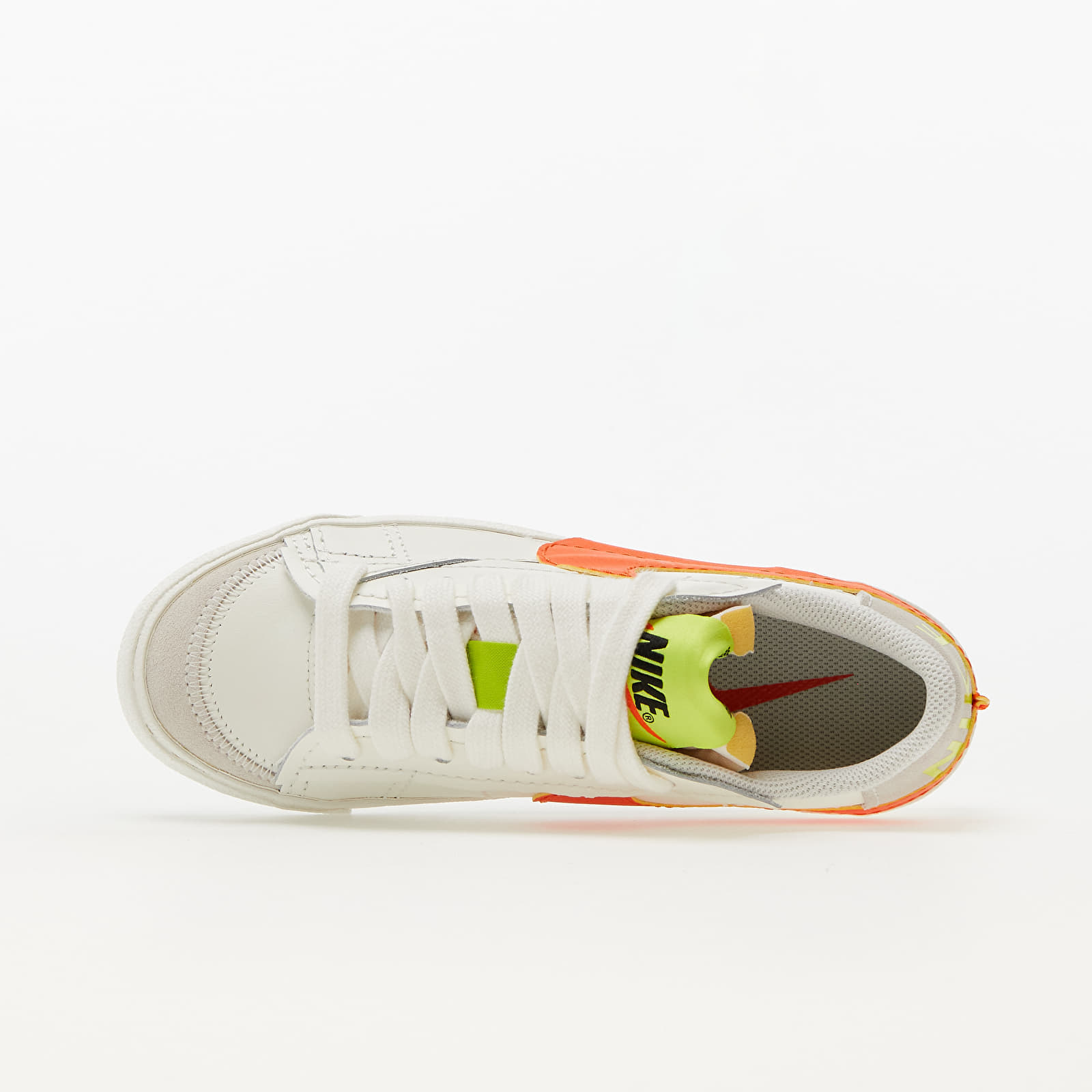 Zapatillas mujer Nike W Blazer Low '77 Jumbo Sail/ Rush Orange-Barley-Atomic Green