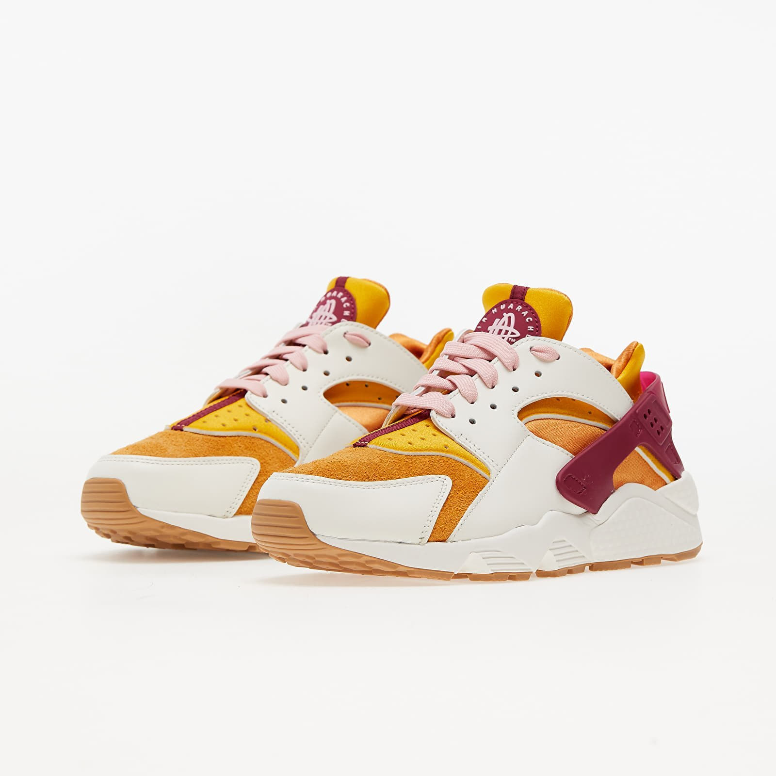 Zapatillas y zapatos de mujer Nike W Air Huarache Sail/ Rush Maroon-Sunset-Pink Glaze