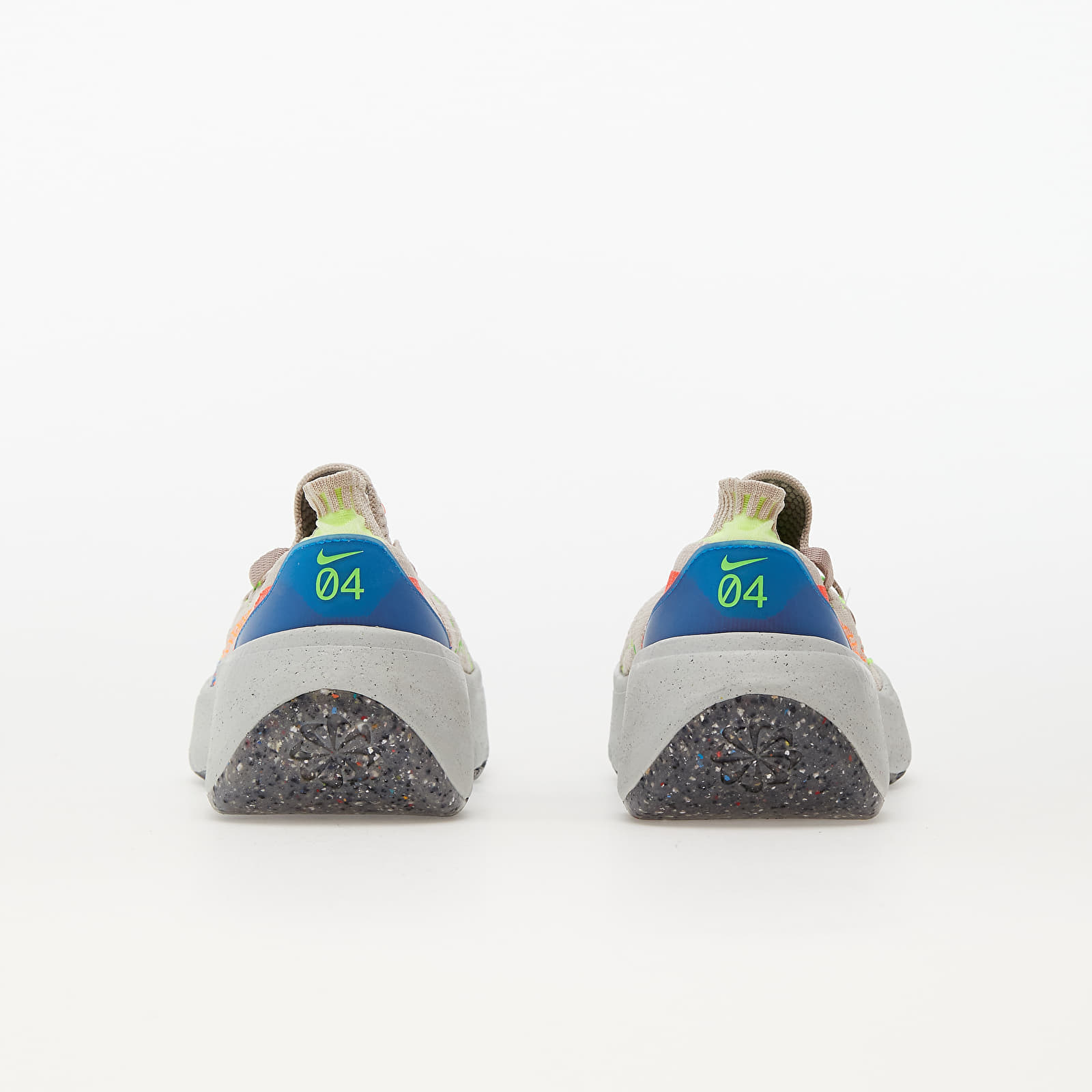Scarpe donna Nike W Space Hippie 04 Cave Stone/ Total Orange-Photo Blue