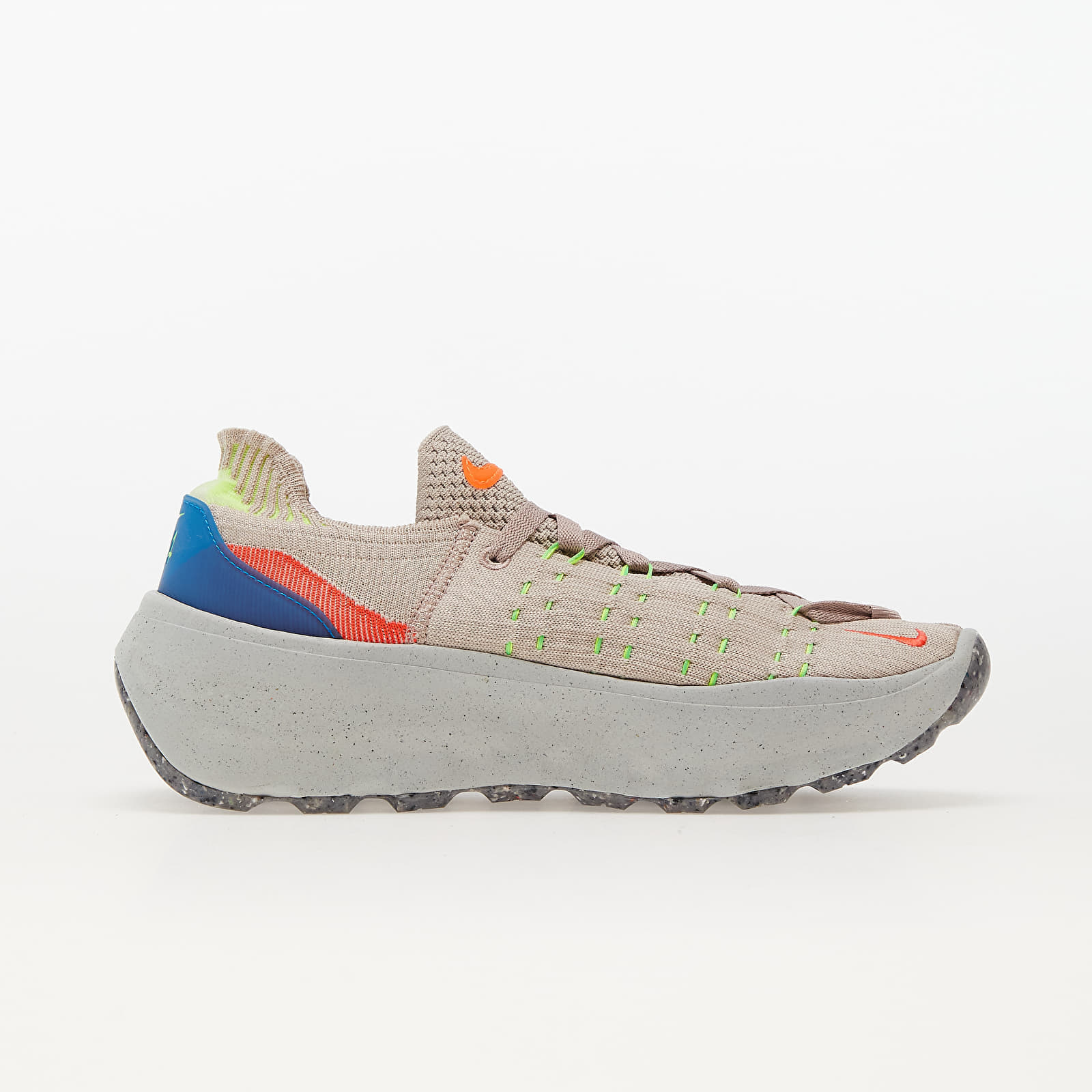 Scarpe donna Nike W Space Hippie 04 Cave Stone/ Total Orange-Photo Blue