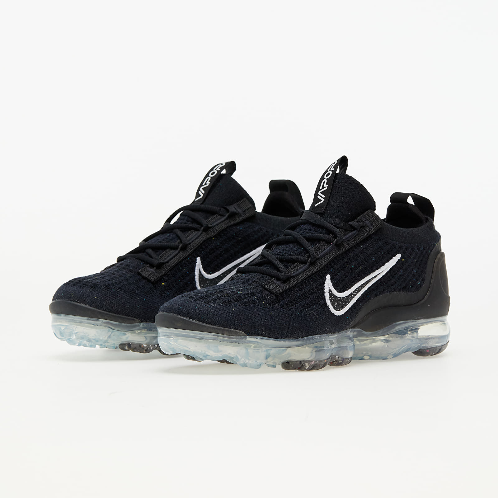 Women s sneakers and shoes Nike W Air Vapormax 2021 Flyknit Black White Metallic Silver Queens