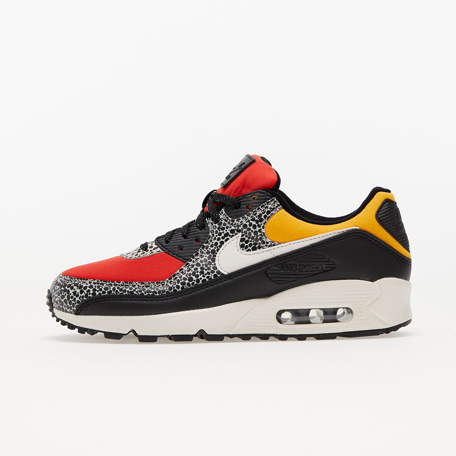 Sneakers und Schuhe für Frauen Nike W Air Max 90 SE Black/ Phantom-Chile Red-Pollen