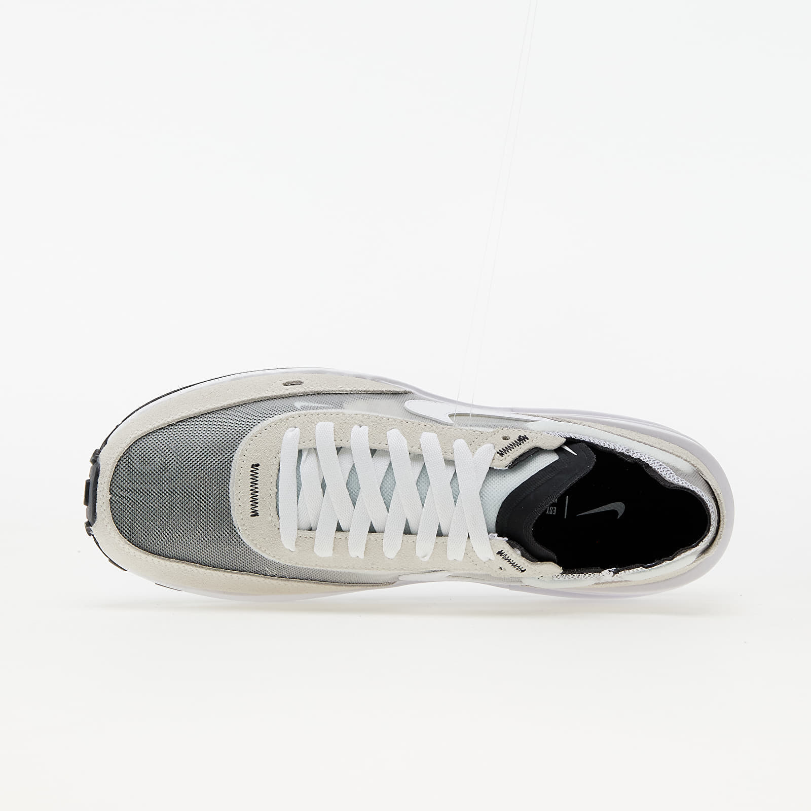 Women's sneakers and shoes Nike Wmns Waffle One Summit White/ White-Black-Orange