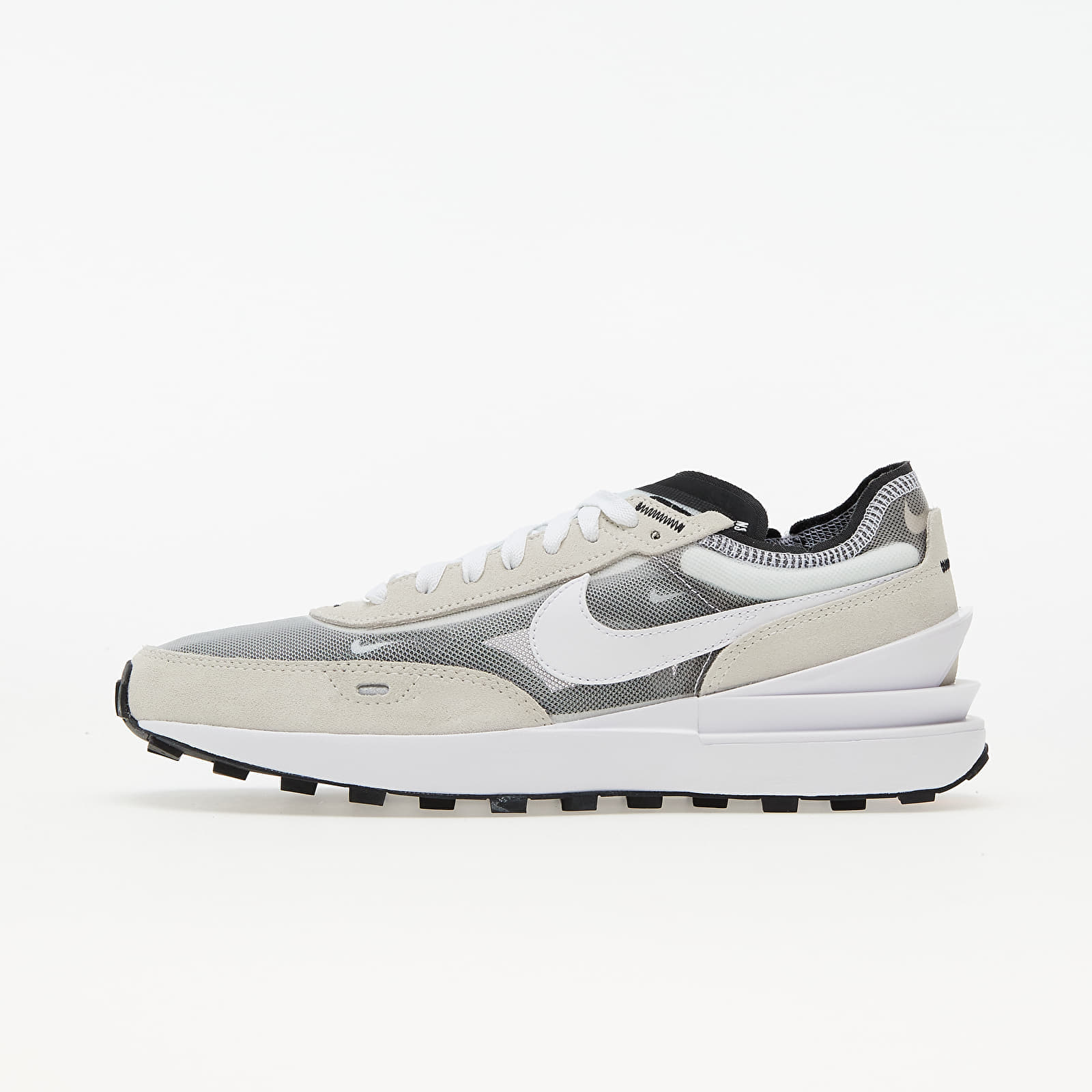 Women's sneakers and shoes Nike Wmns Waffle One Summit White/ White-Black-Orange