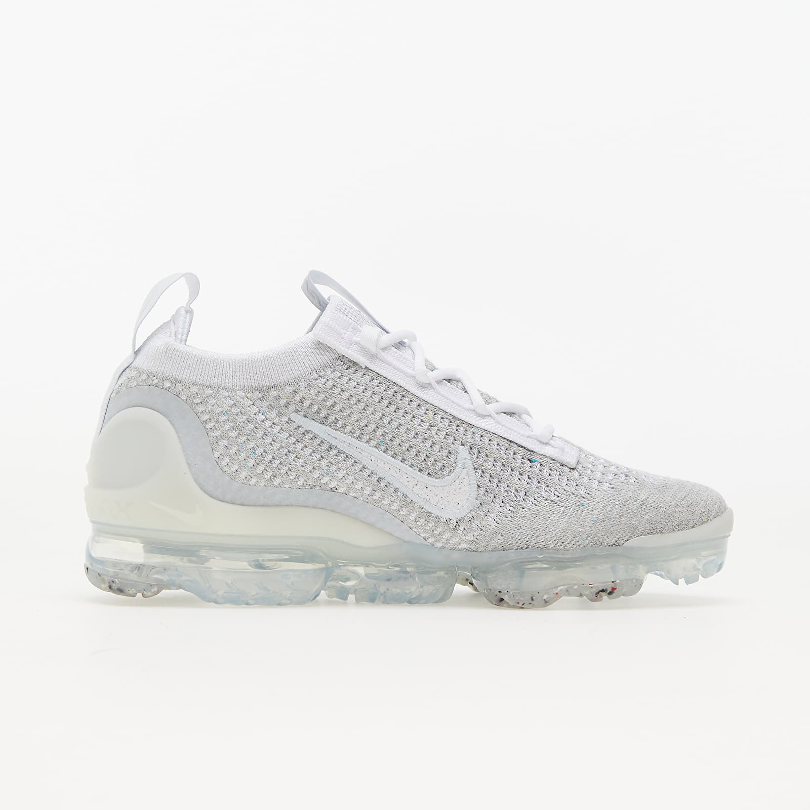 Sneakers und Schuhe fur Frauen Nike W Air Vapormax 2021 FK White White Pure Platinum Queens