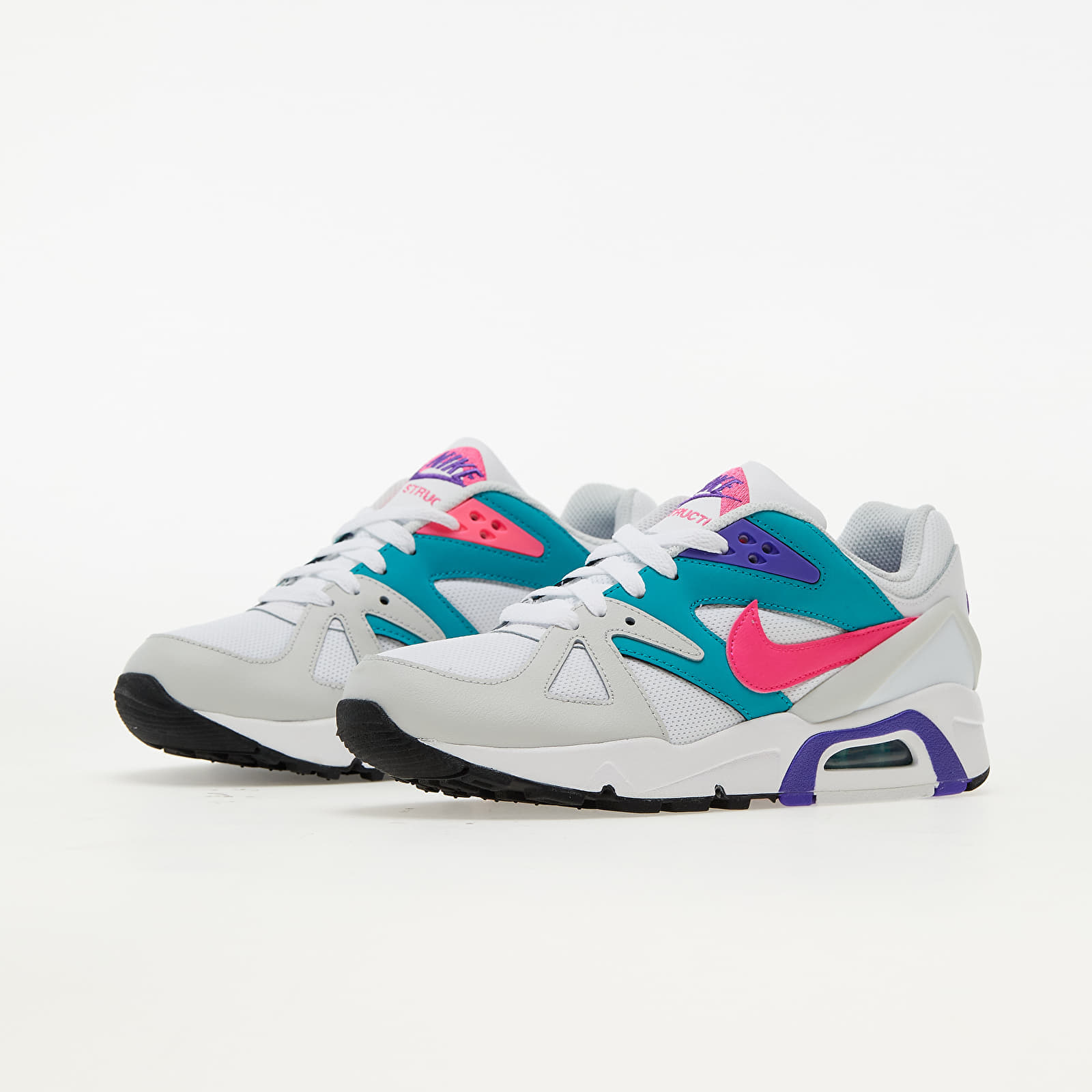 Nike white pink blue clearance