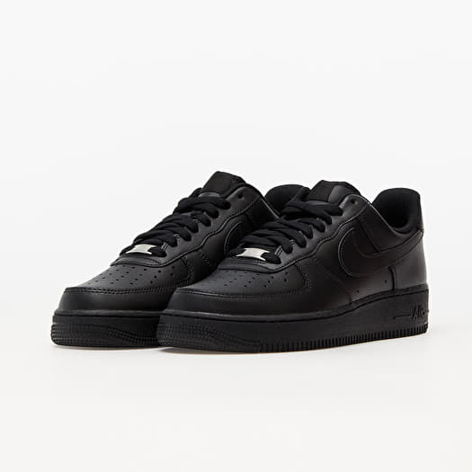 Nike air force 1 black tick womens clearance