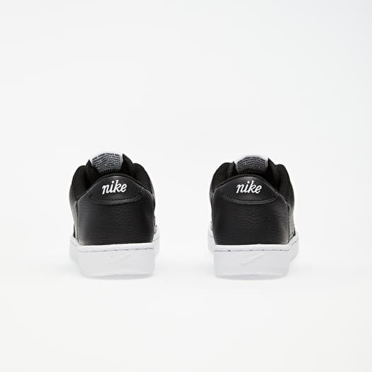 nike white & orange court vintage premium trainers