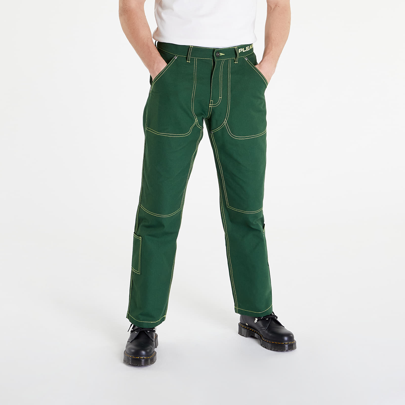 Jeans PLEASURES Ultra Utility Pants Green