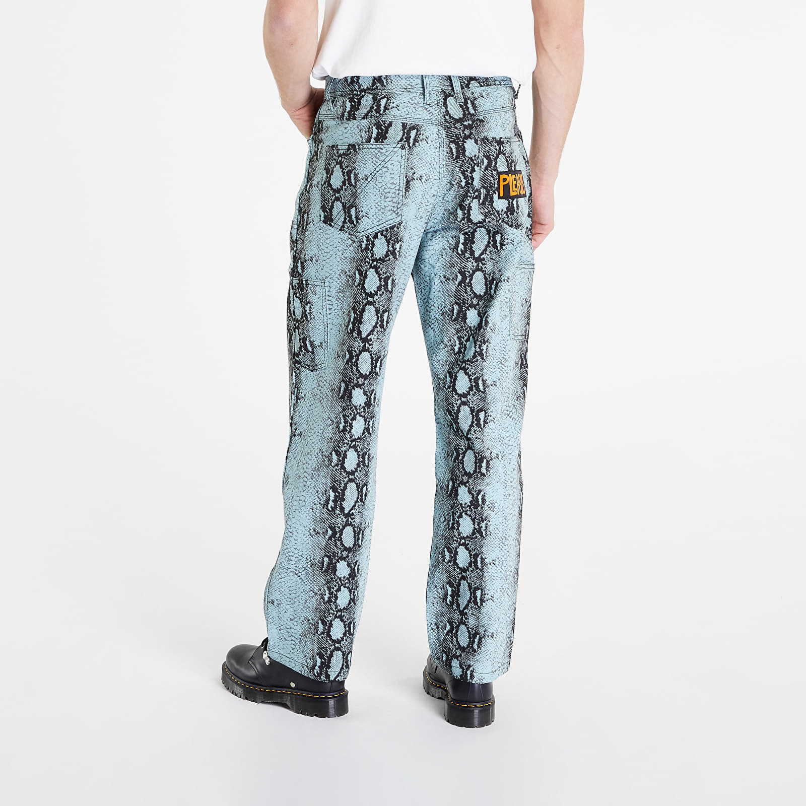 Jeans PLEASURES Zion Double Knee Work Pant Blue