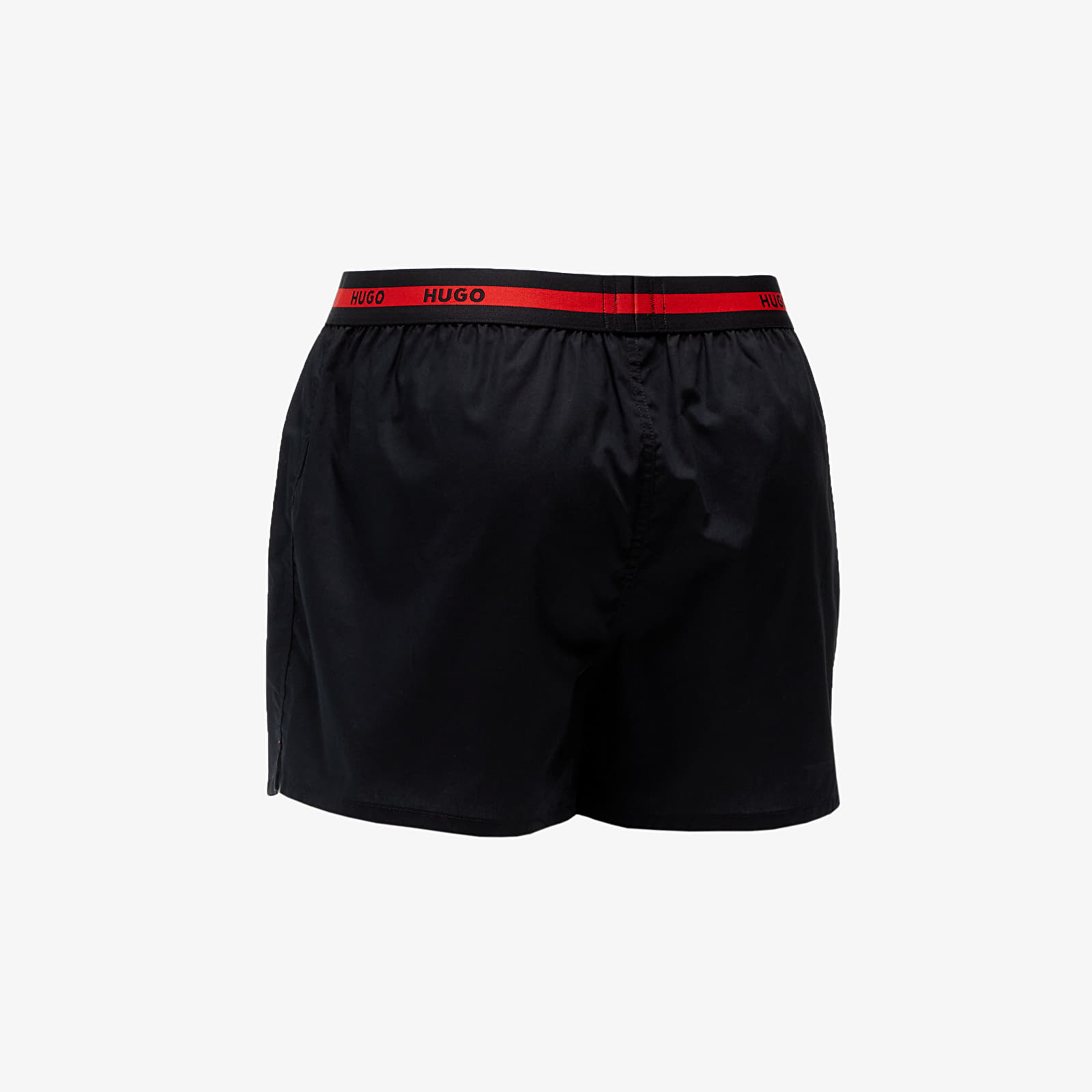Boxer shorts Hugo Boss Woven Boxer 2-Pack Black/ Grey
