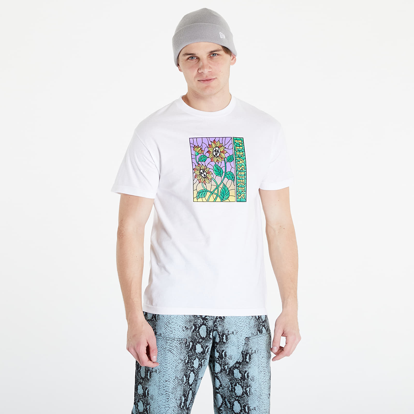 Tricouri PLEASURES Glass T-shirt White
