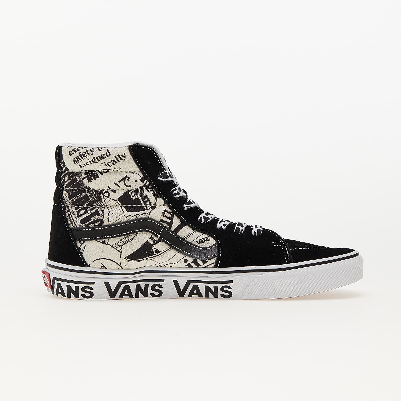 Sneakers och skor för män Vans Sk8-Hi Collage Black/ White