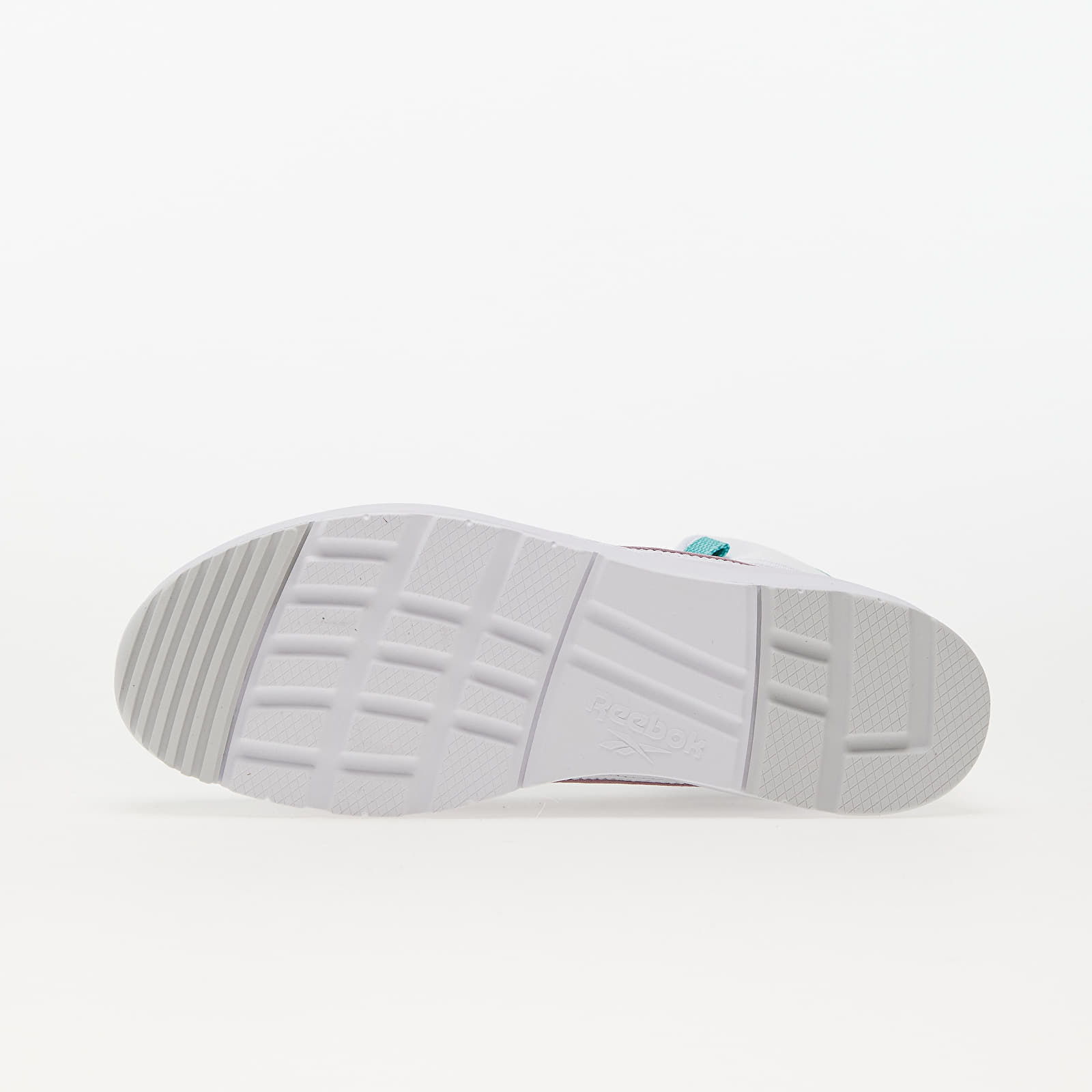 Women's sneakers and shoes Reebok Club C Geo Mid W Cloud White/ Infused Lilac/ Semi Classic Teal