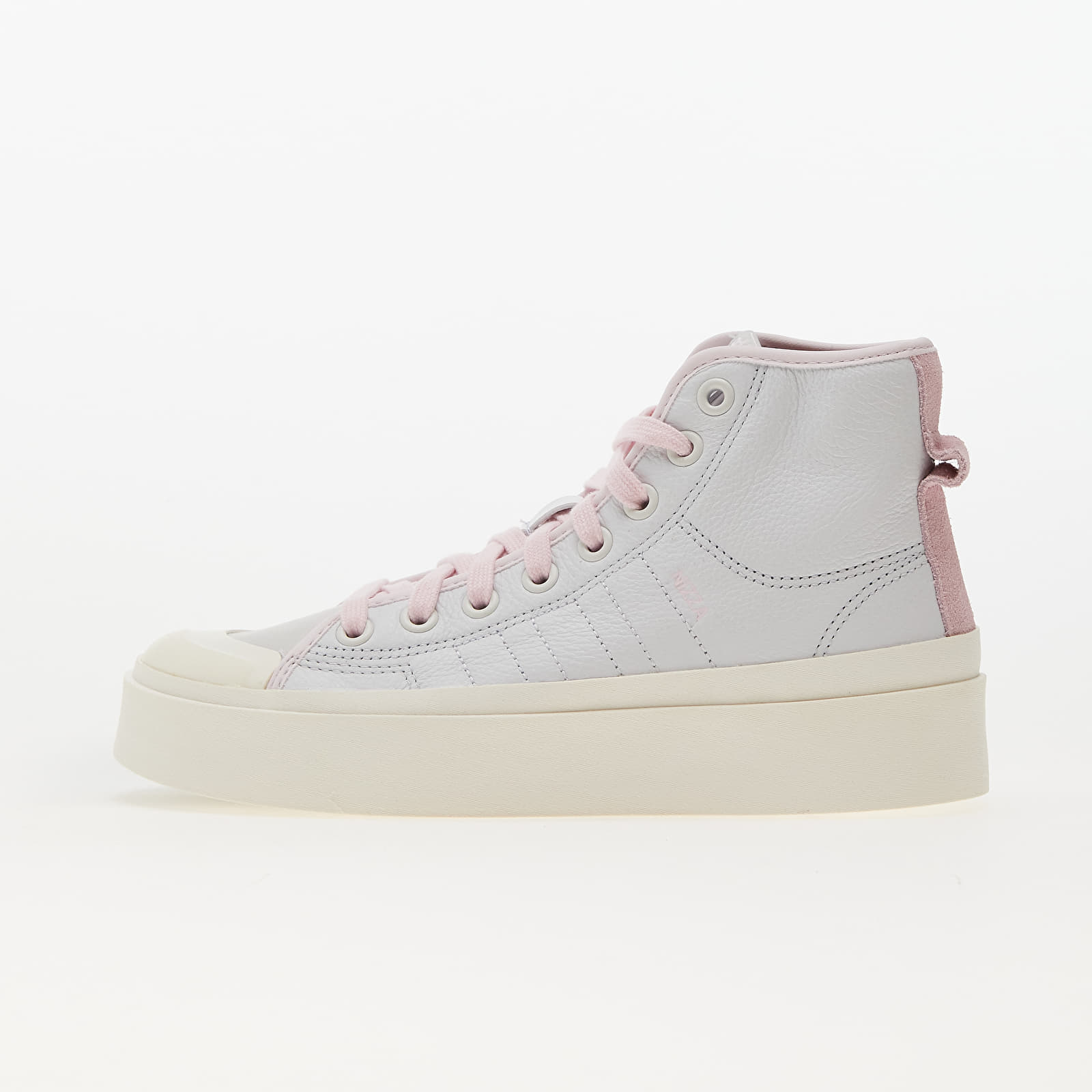 Damessneakers en -schoenen adidas Nizza Bonega Mid Crystal White/ Cloud White/ Almost Pink