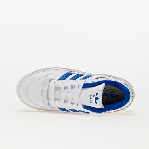 adidas gazelle silver green womens Balenciaga x Adidas Men's Track Forum White / Blue Low Top Sneakers main image 0