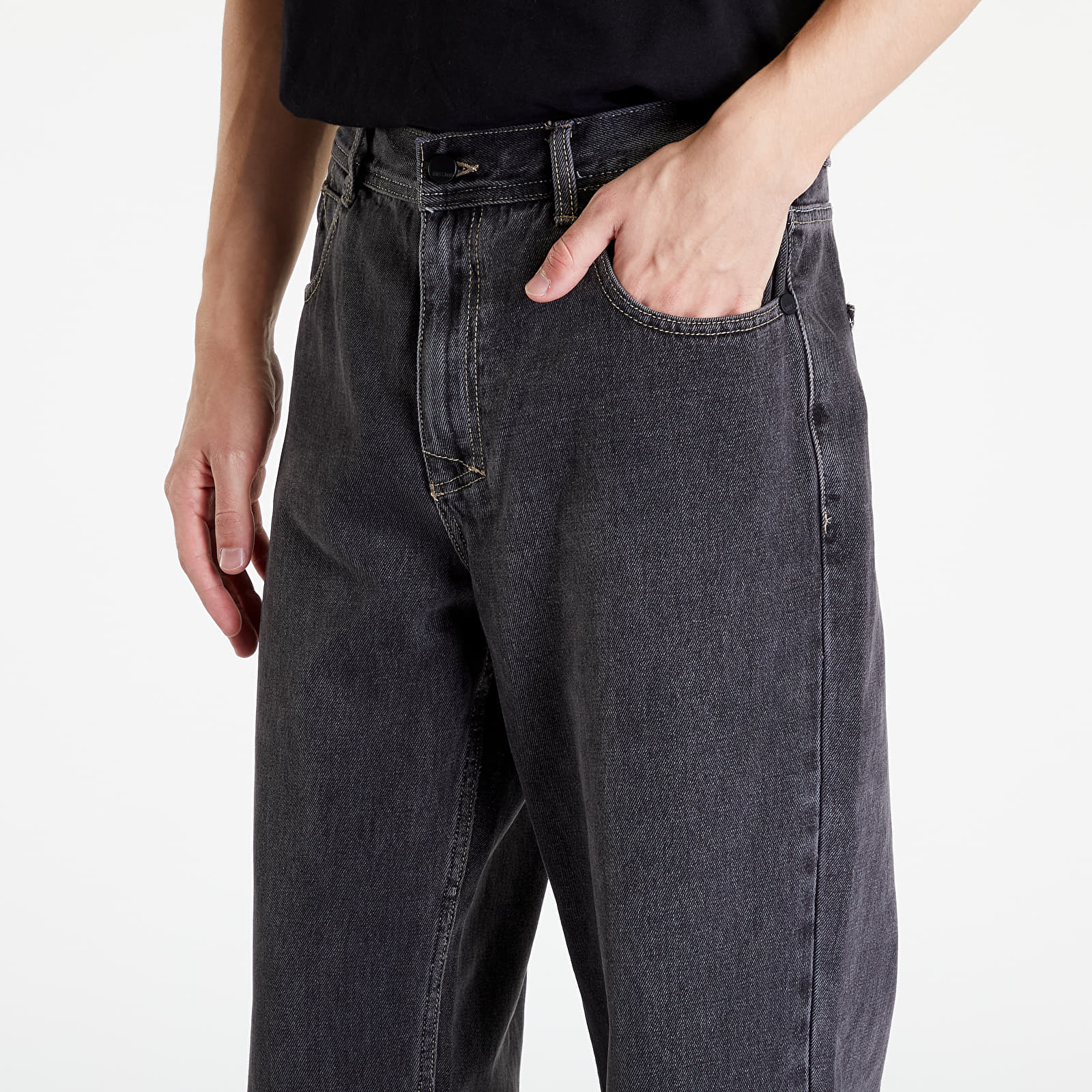 Jeans Mass DNM Jeans Base Černé