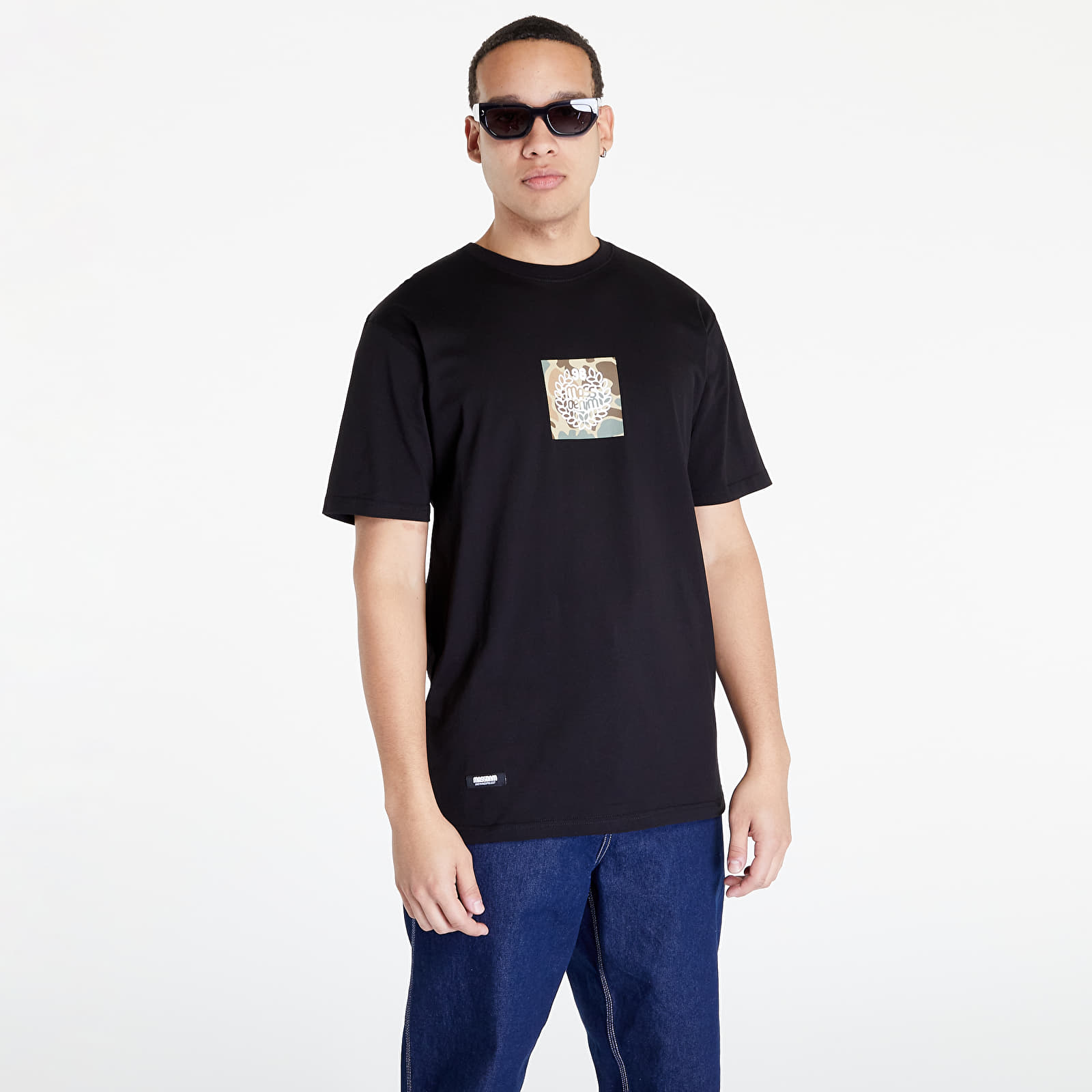 T-Shirts Mass DNM T-Shirt Hunter Black