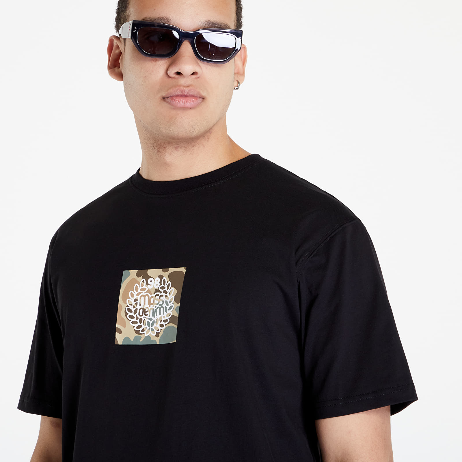T-Shirts Mass DNM T-Shirt Hunter Black