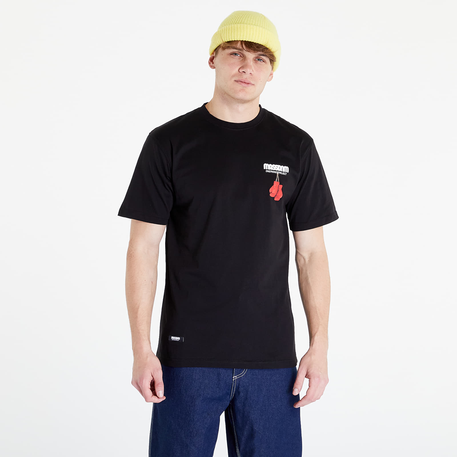 Tričká Mass DNM T-Shirt Punch Černé