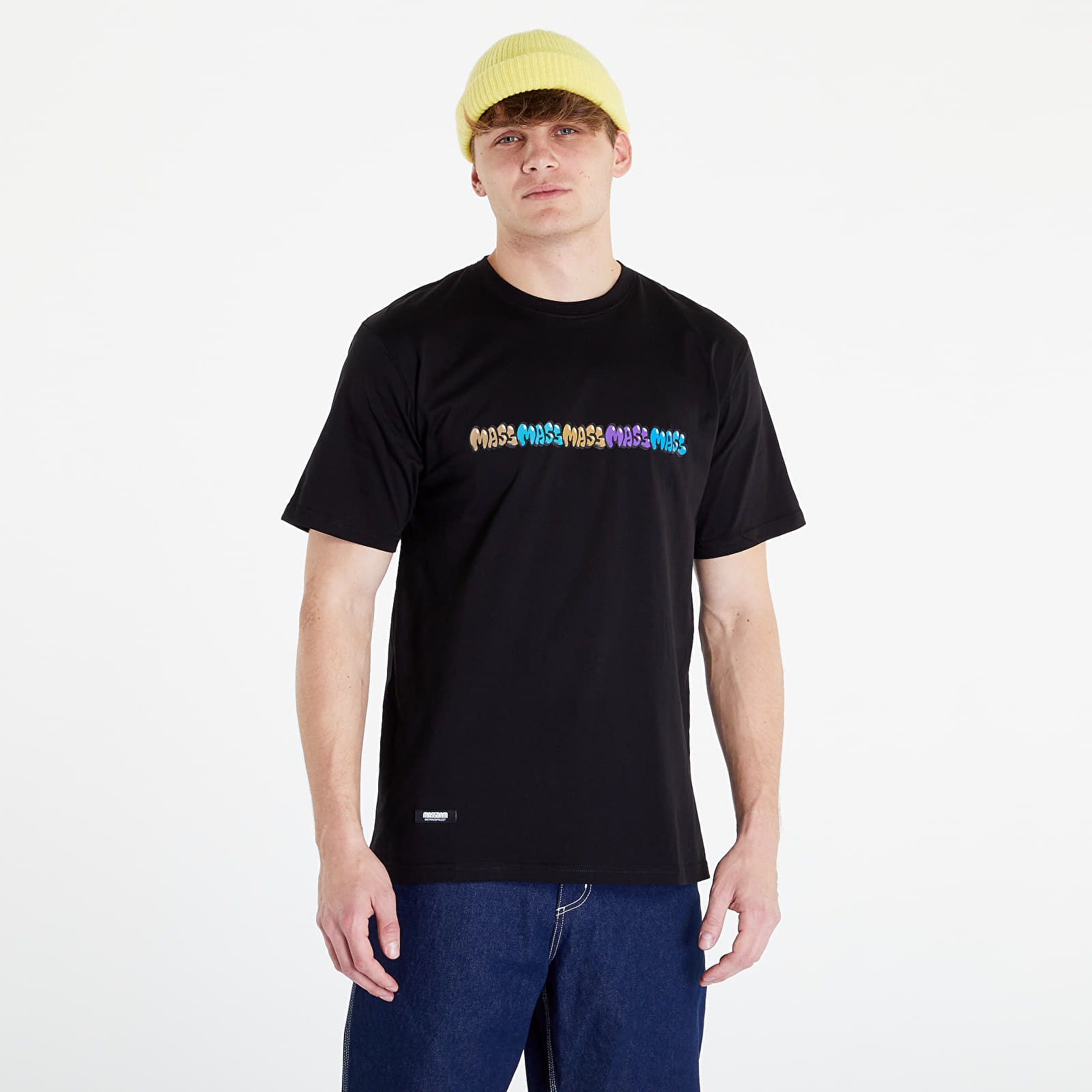 T-shirts Mass DNM T-Shirt Bulbs Černé