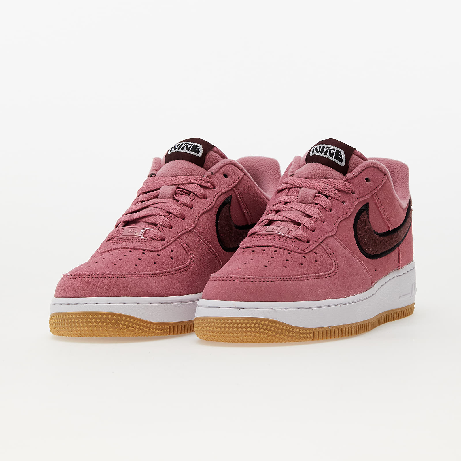 Women s sneakers and shoes Nike W Air Force 1 07 SE Desert Berry Black Burgundy Crush White Queens