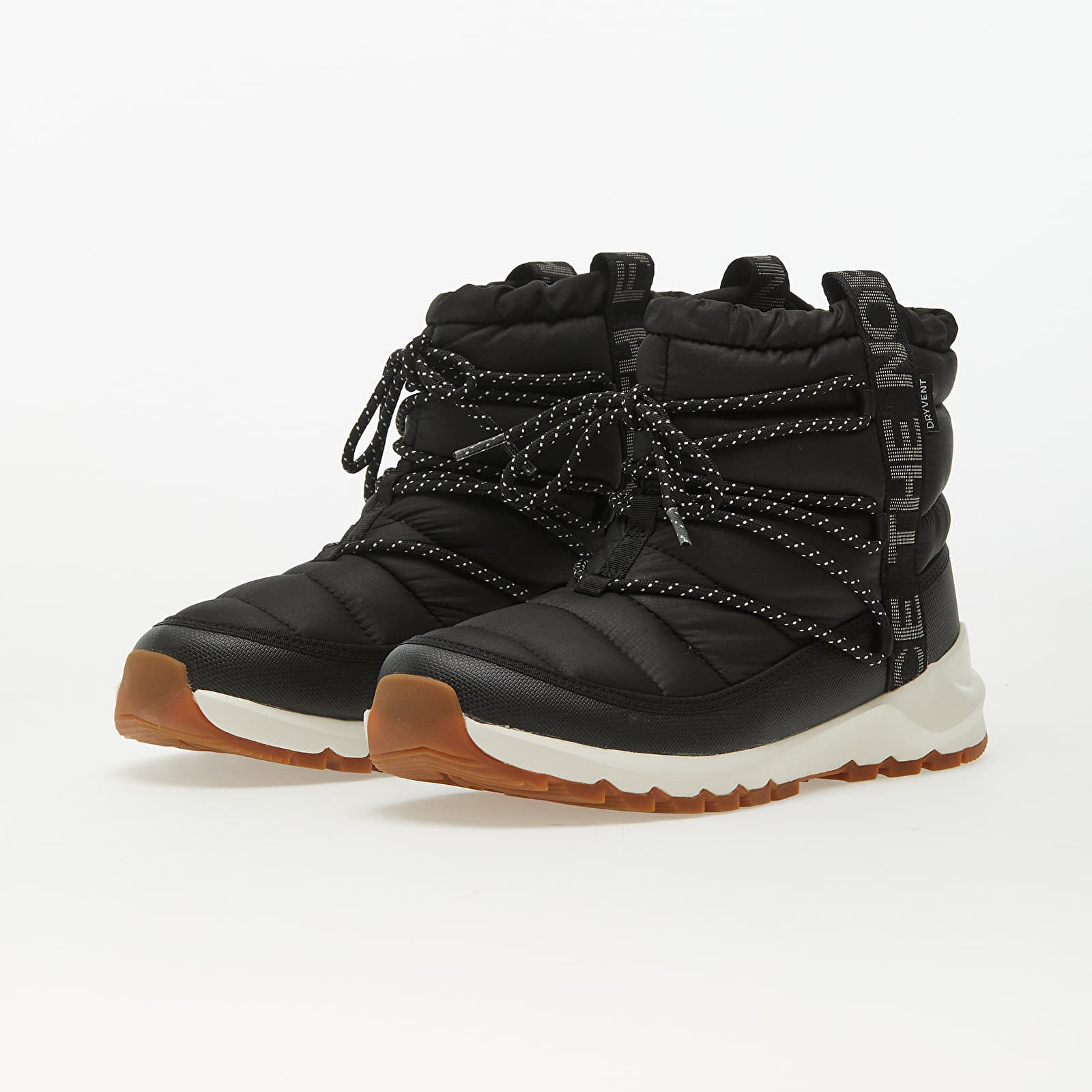 Dámské tenisky a boty The North Face W Thermoball Lace Up WP Tnf Black/ Gardenia White