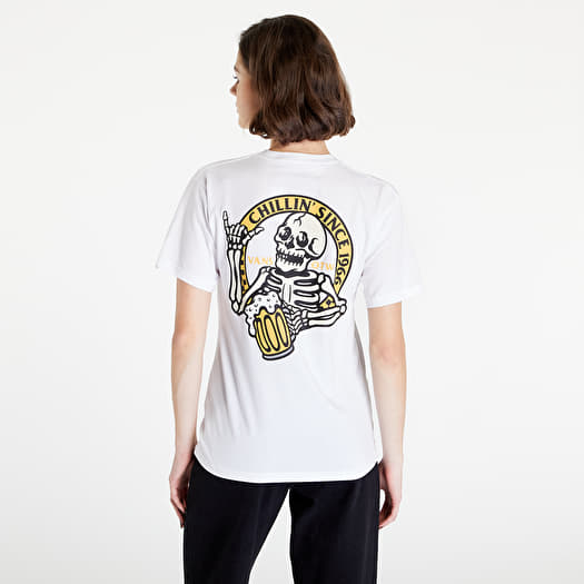 Magliette Vans Chillin Since 66 T Shirt White Queens