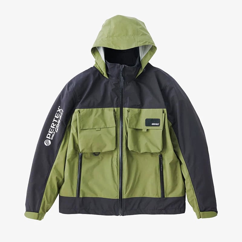 Geci Gramicci Pertex® Trailside Wading Jacket Olive Drab