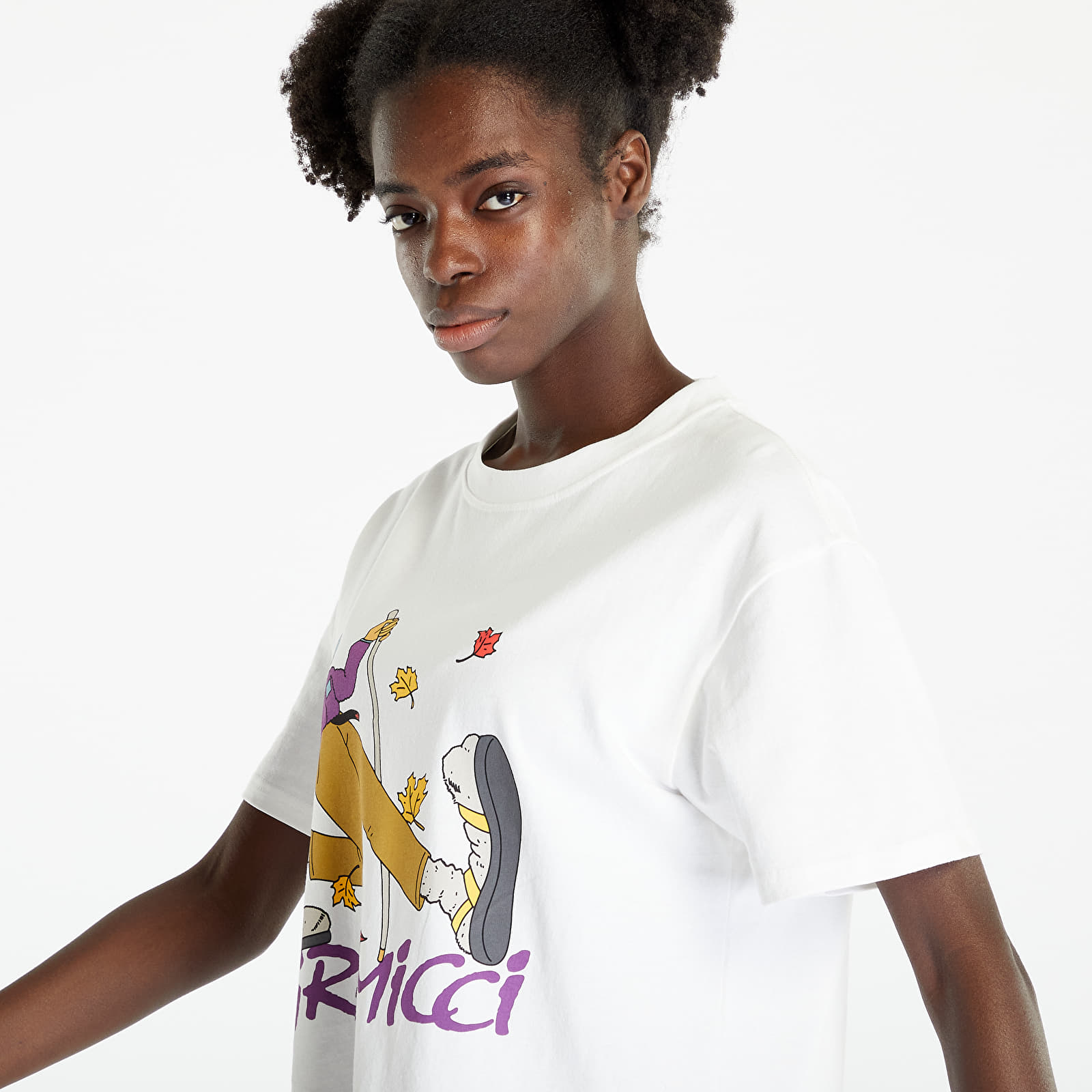 T-shirts för män Gramicci Hiker Tee White