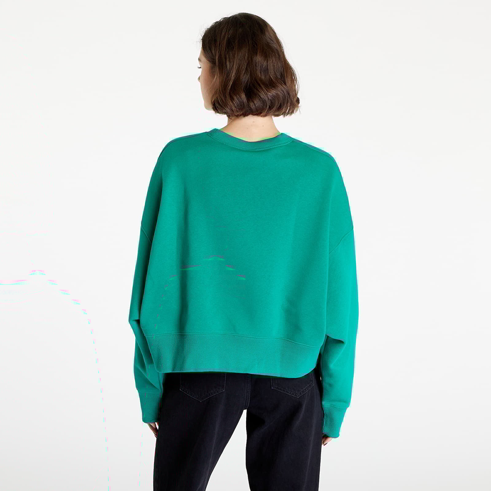Mikiny Nike Sportswear Phoenix Fleece Green