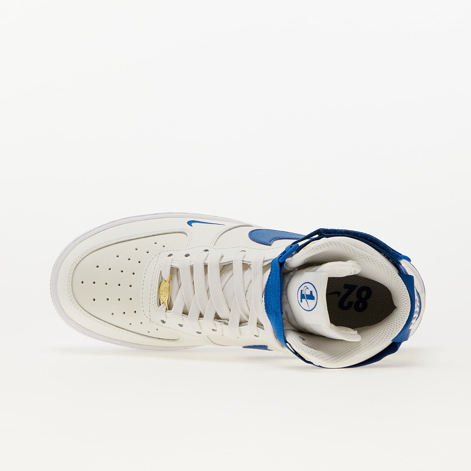 Buty damskie Nike W Air Force 1 High SE Sail/ Blue Jay-White-Metallic Gold