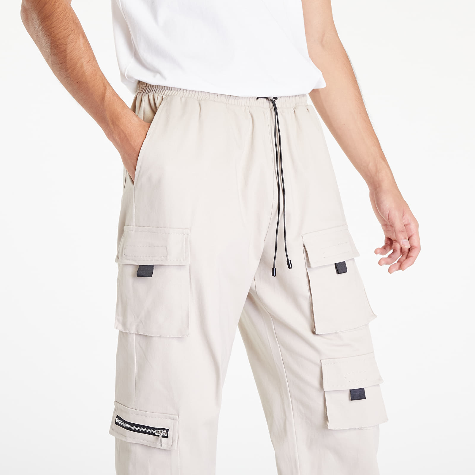 Cargo pants Sixth June Multipockets Twill Cargo Pants Creamy