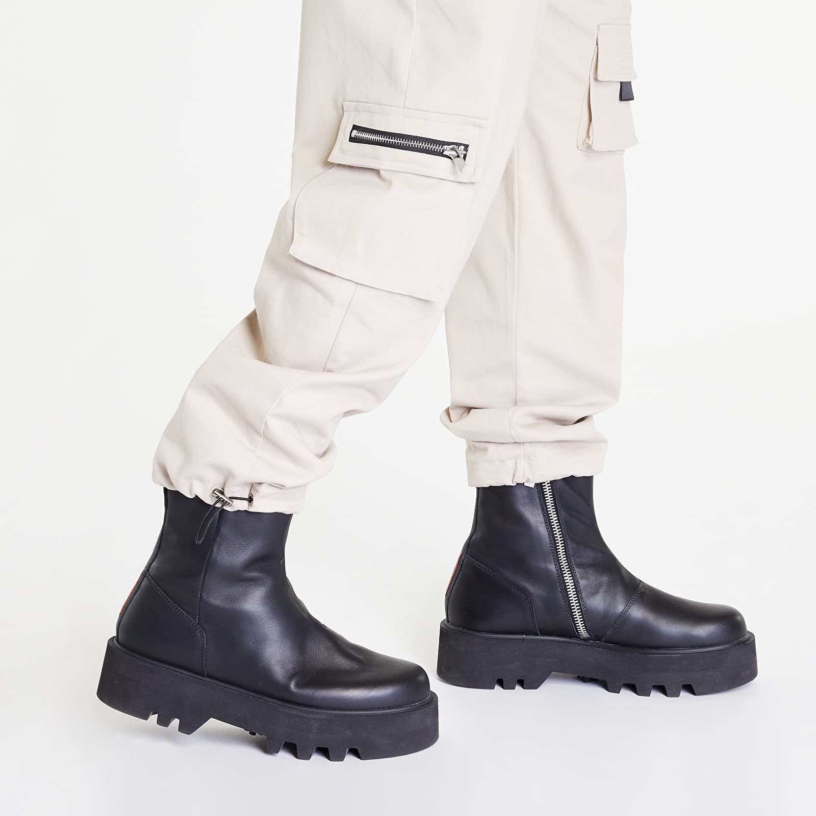 Cargo pants Sixth June Multipockets Twill Cargo Pants Creamy