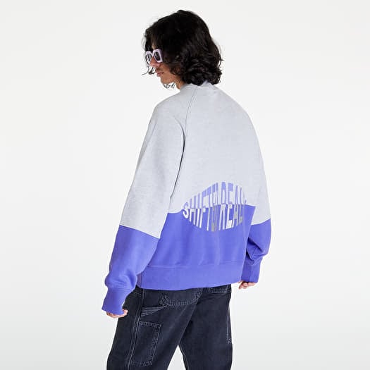 Split crewneck top