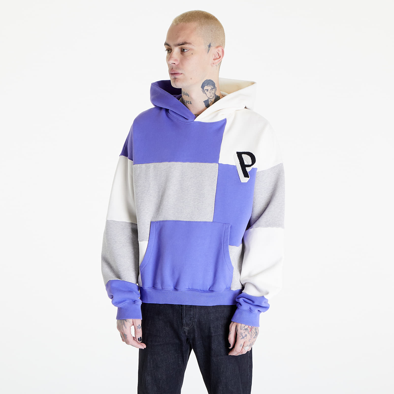 Hoodies and sweatshirts PREACH Oversized Patchwork Hoodie GOTS
