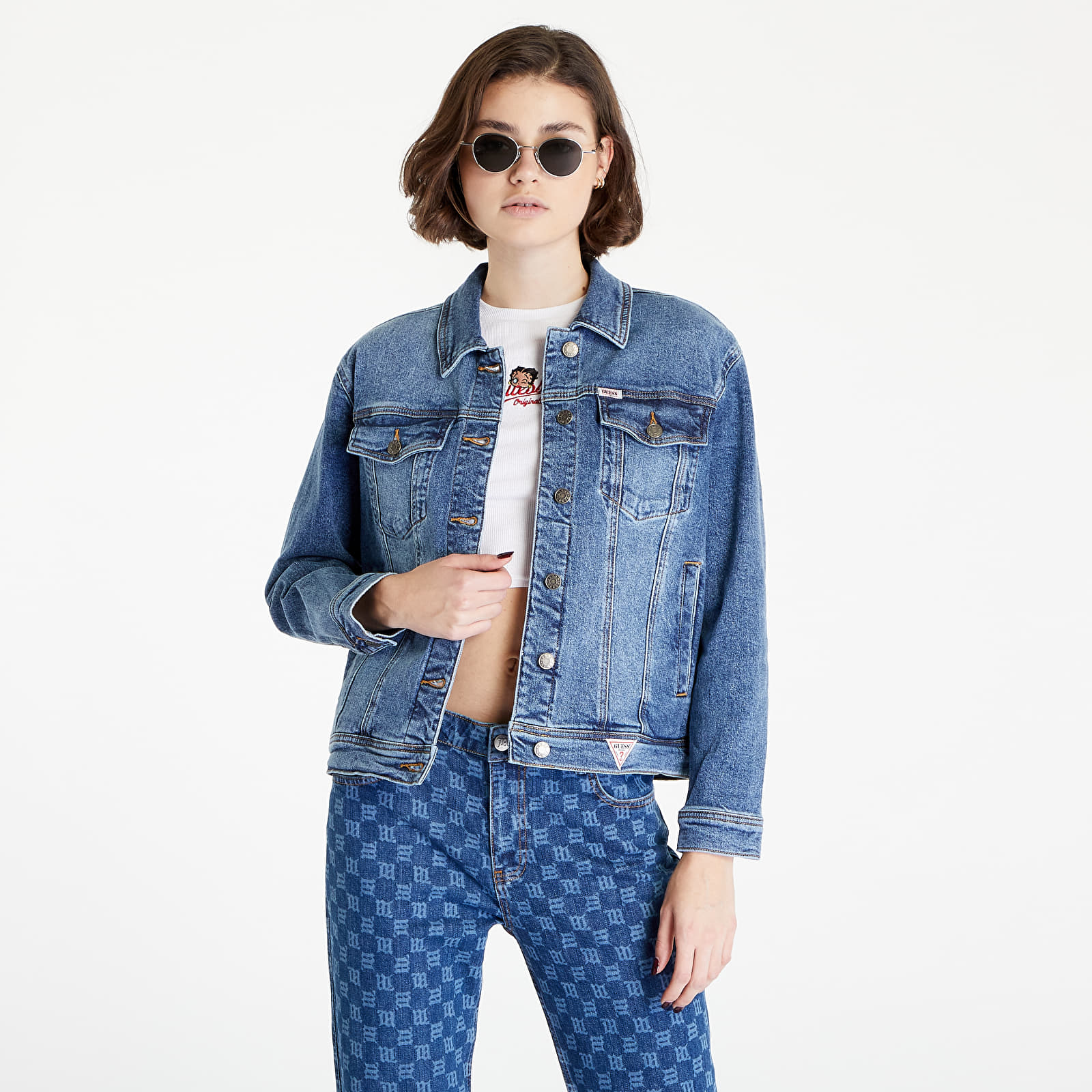 GUESS Kit Oversize Denim Jacket