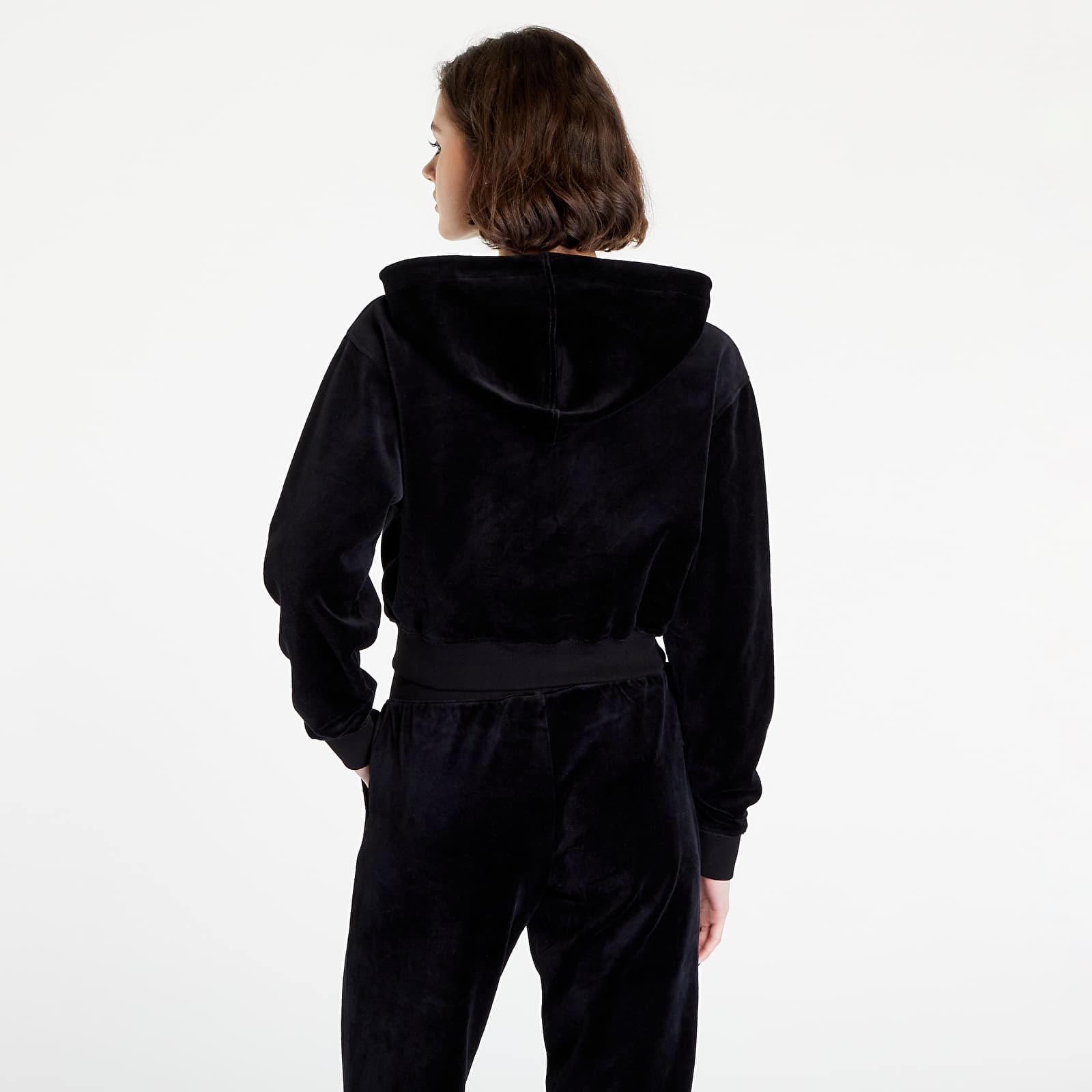 Hanorace GUESS Betty Boop Velour Jacket Black