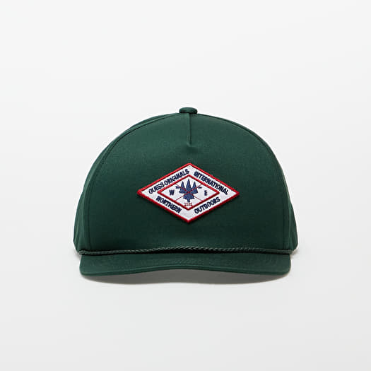Kapa GUESS Outdoors Patched Hat Green