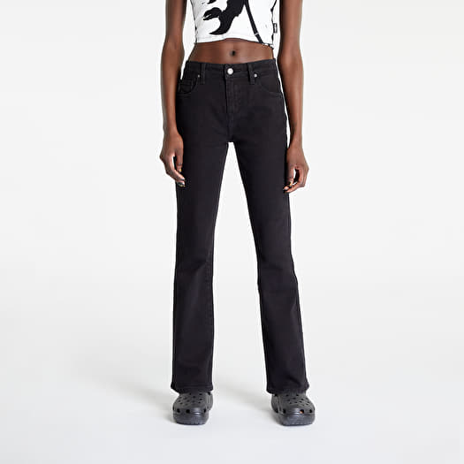 Jeans GUESS Betty Boop Bootcut Pant Jet Black A996 | Queens