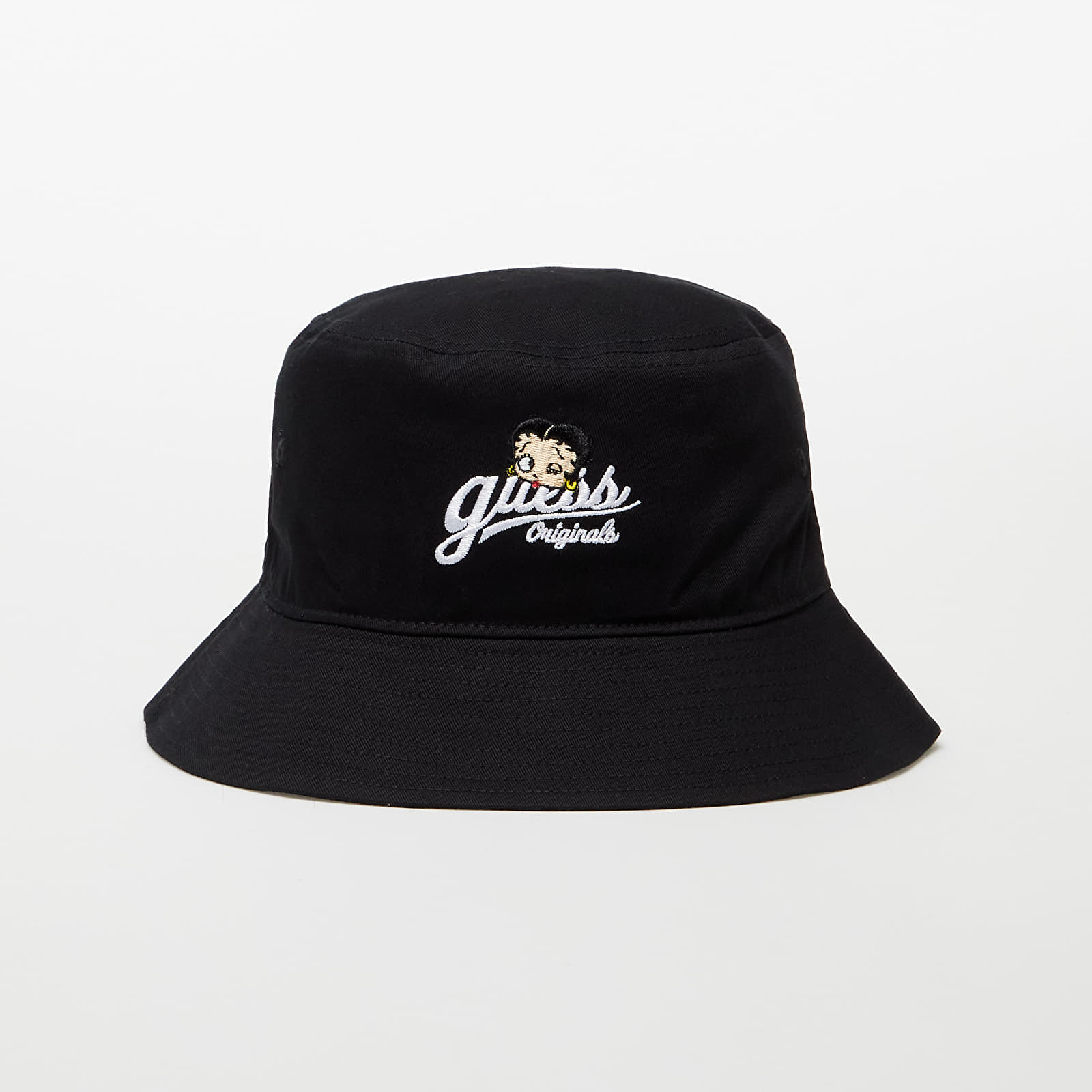 Czapki GUESS Betty Boop Bucket Hat Black