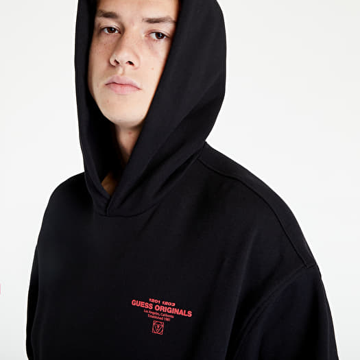Guess black hoodie store