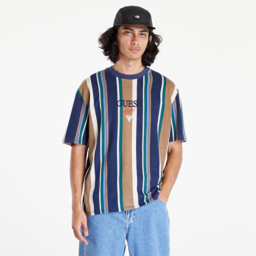 Camiseta GUESS Bryson Vertical Stripe Tee