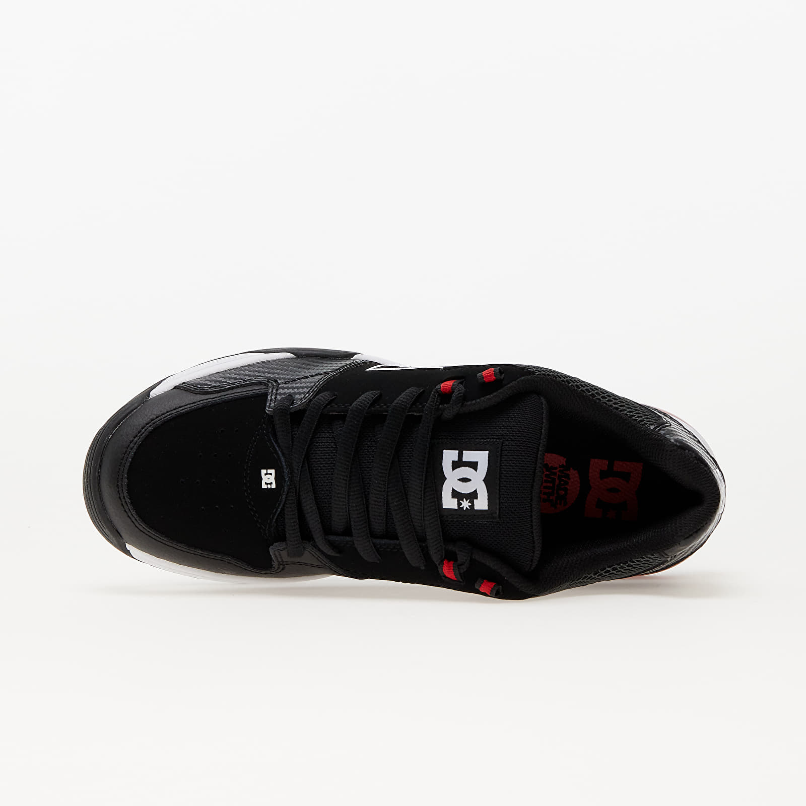 Meeste tossud ja kingad DC Versatile M Shoe Bwa Black/ White/ Athletic Red
