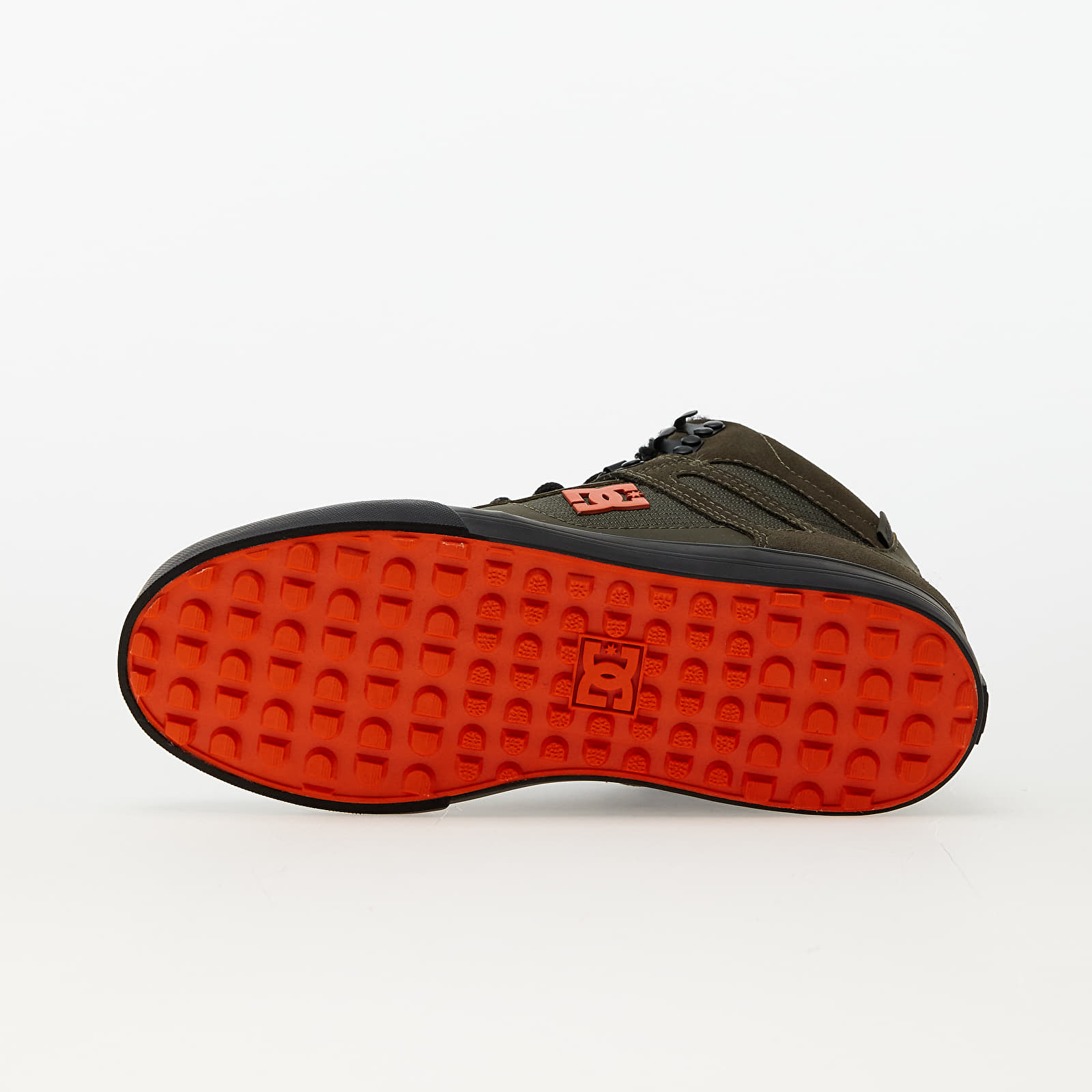 Pánské tenisky a boty DC Pure Ht Wc Wnt M Shoe Dusty Olive/ Orange