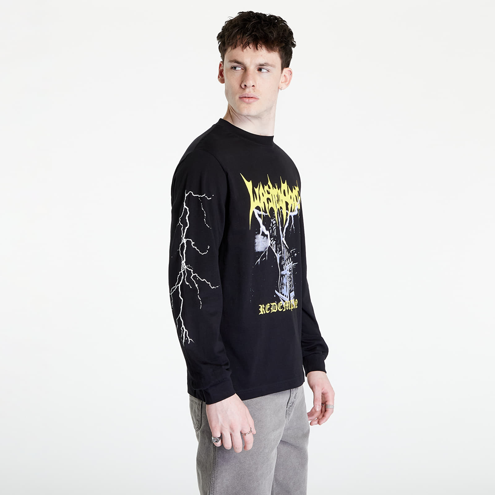 T shirts Wasted Paris Longsleeve Redemption Black Queens