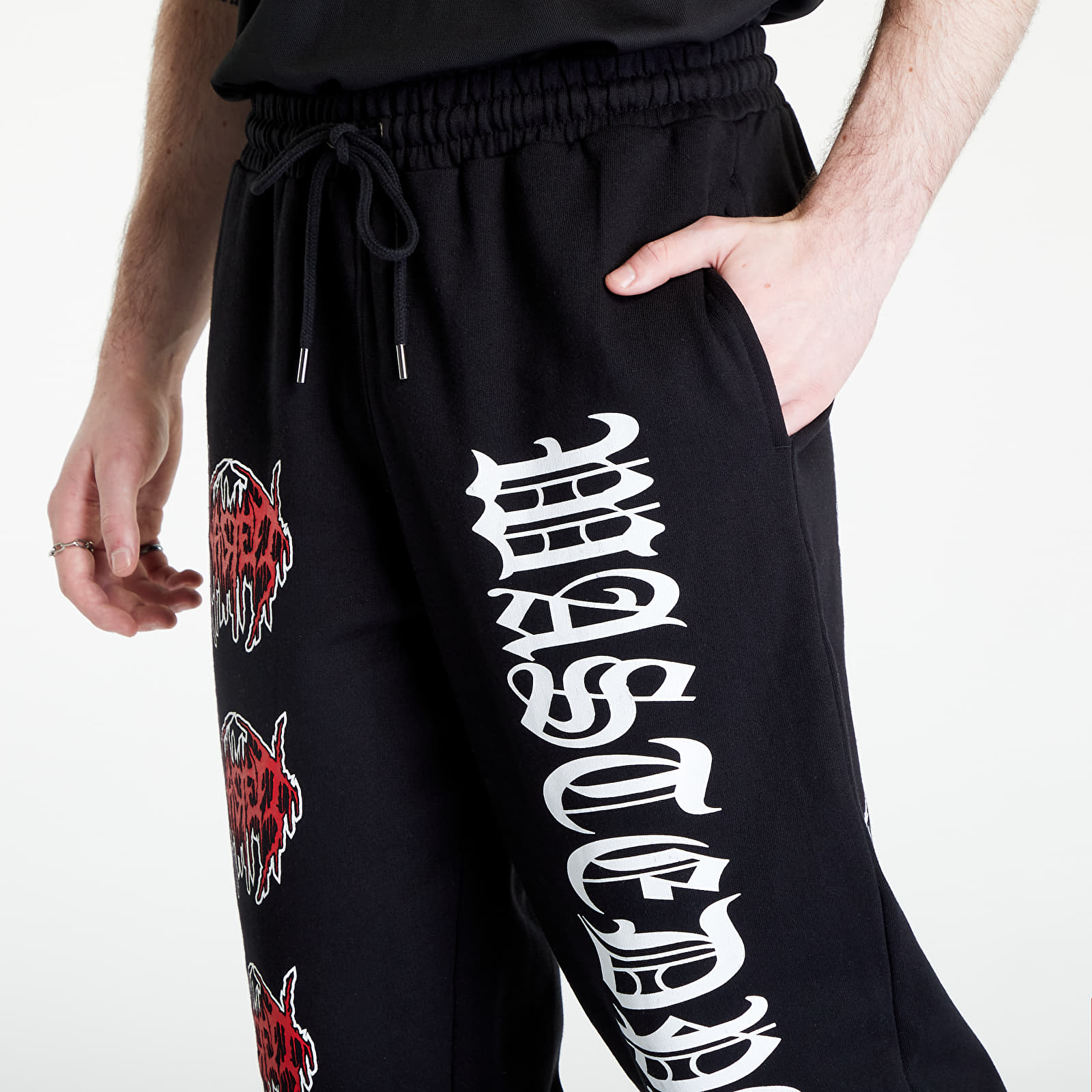 Sweatpants Wasted Paris Jogging 10 Years Černé | Queens