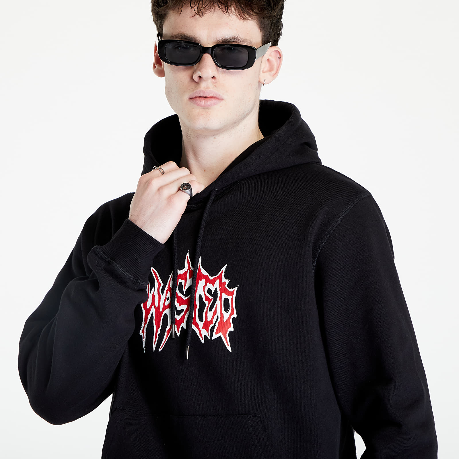 Sweatshirts Wasted Paris Hoodie Monster Black