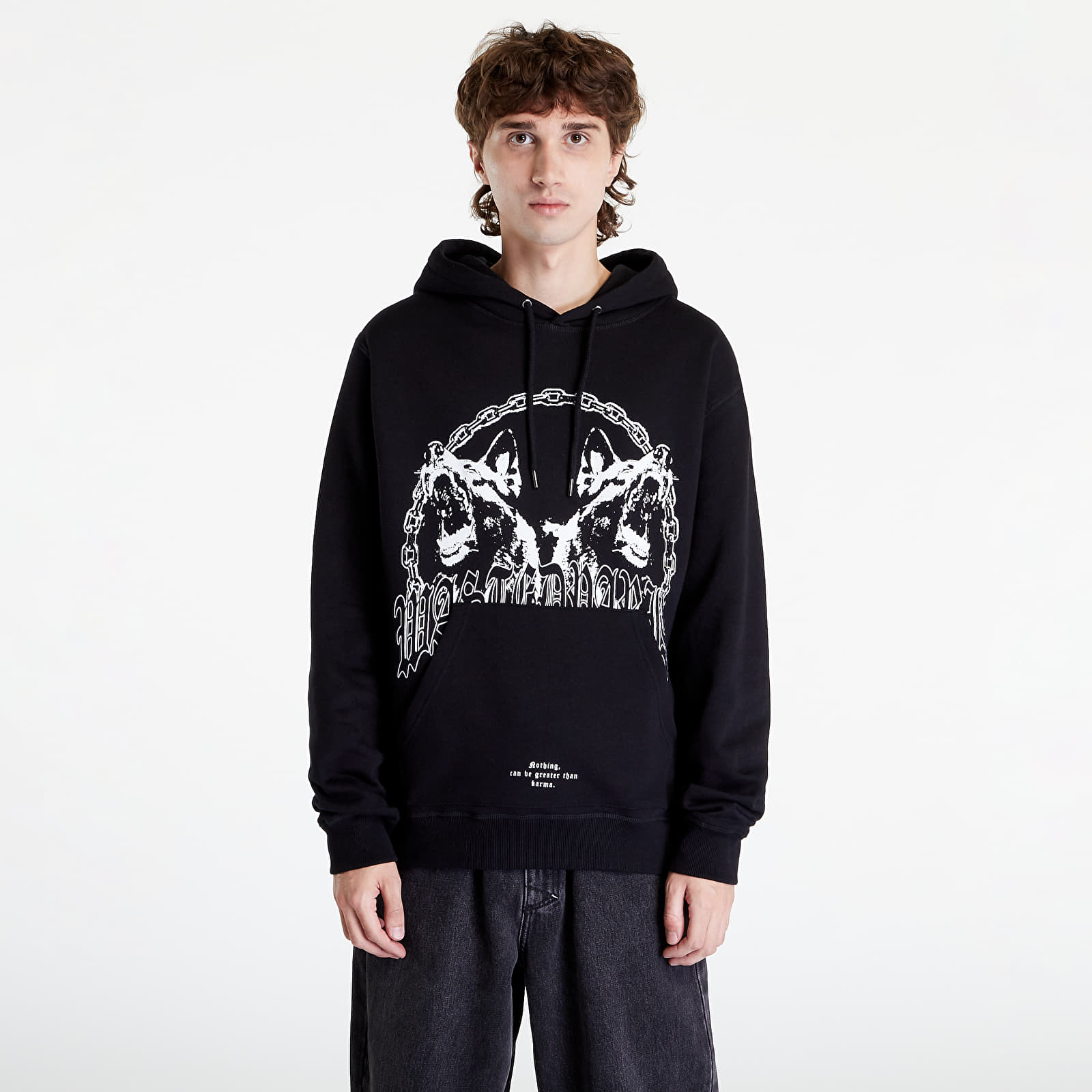 Bluzy Wasted Paris Hoodie Unleashed Black