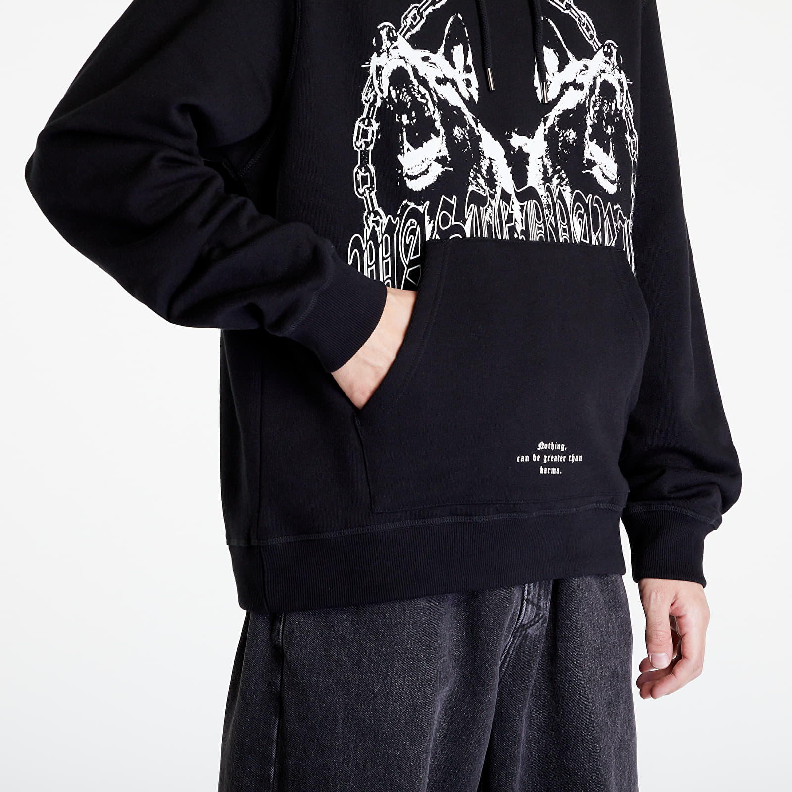 Bluzy Wasted Paris Hoodie Unleashed Black